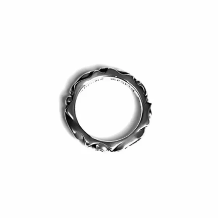 CH SCROLL BAND RING