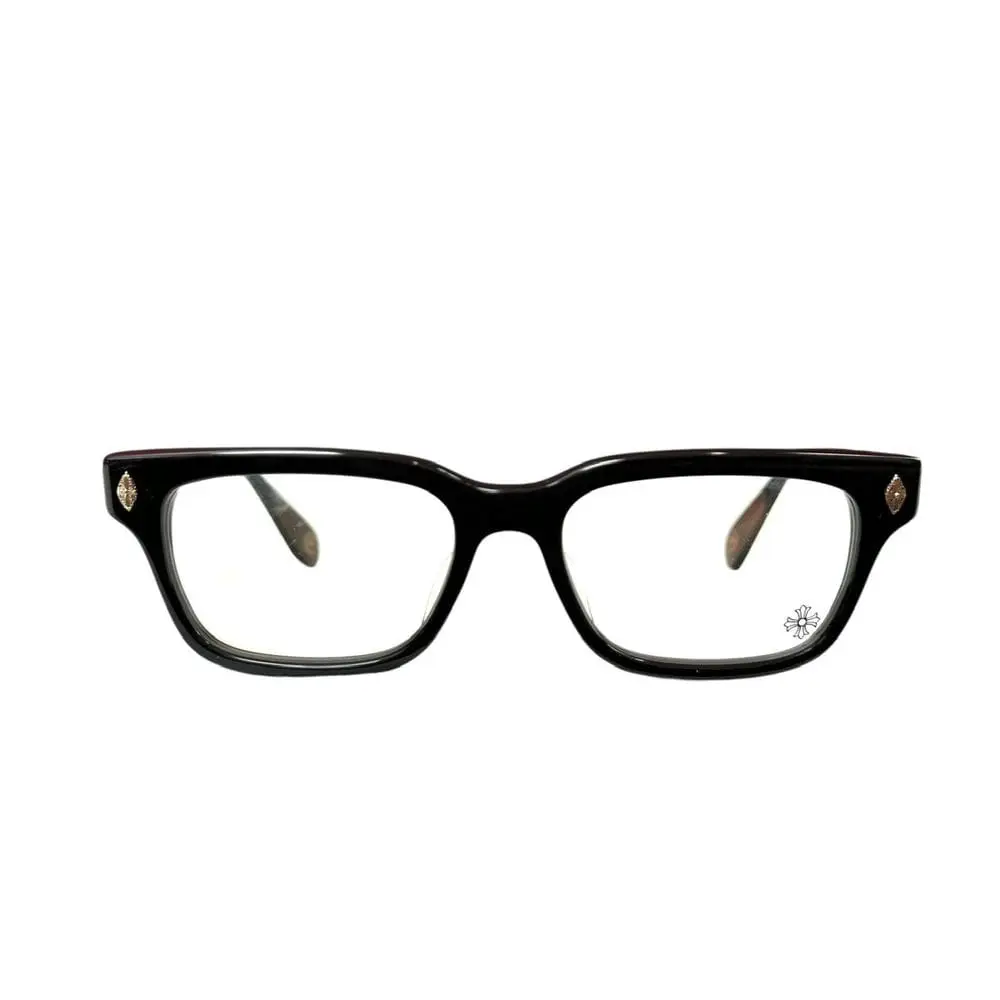 10003-3 (1) Chrome Hearts Testerical Glasses Gold/VVS Diamond