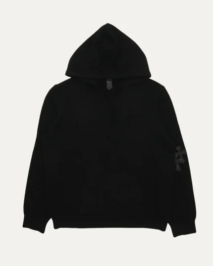 Chrome Hearts Cashmere Cross Patch Hoodie