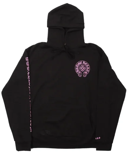Chrome Hearts Web Exclusive Horseshoe Logo Zip-Up Hoodie