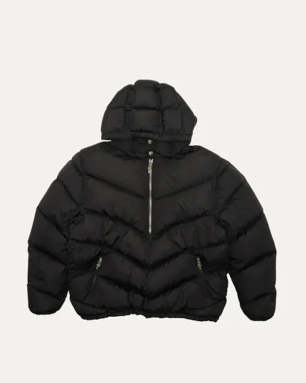 Chrome Hearts Chunk Half Zip Pullover Puffer Jacket