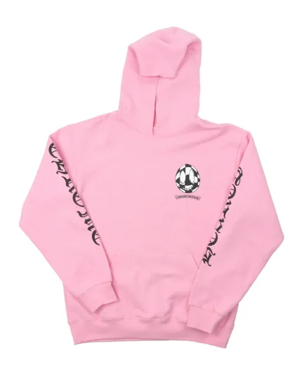 Chrome Hearts Matty Boy 'VANITY AFFAIR' Logo Hoodie pink