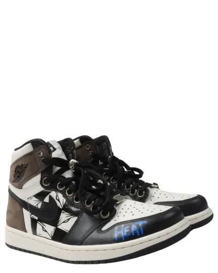 Chrome Hearts Matty Boy Hand Painted Air Jordan 1