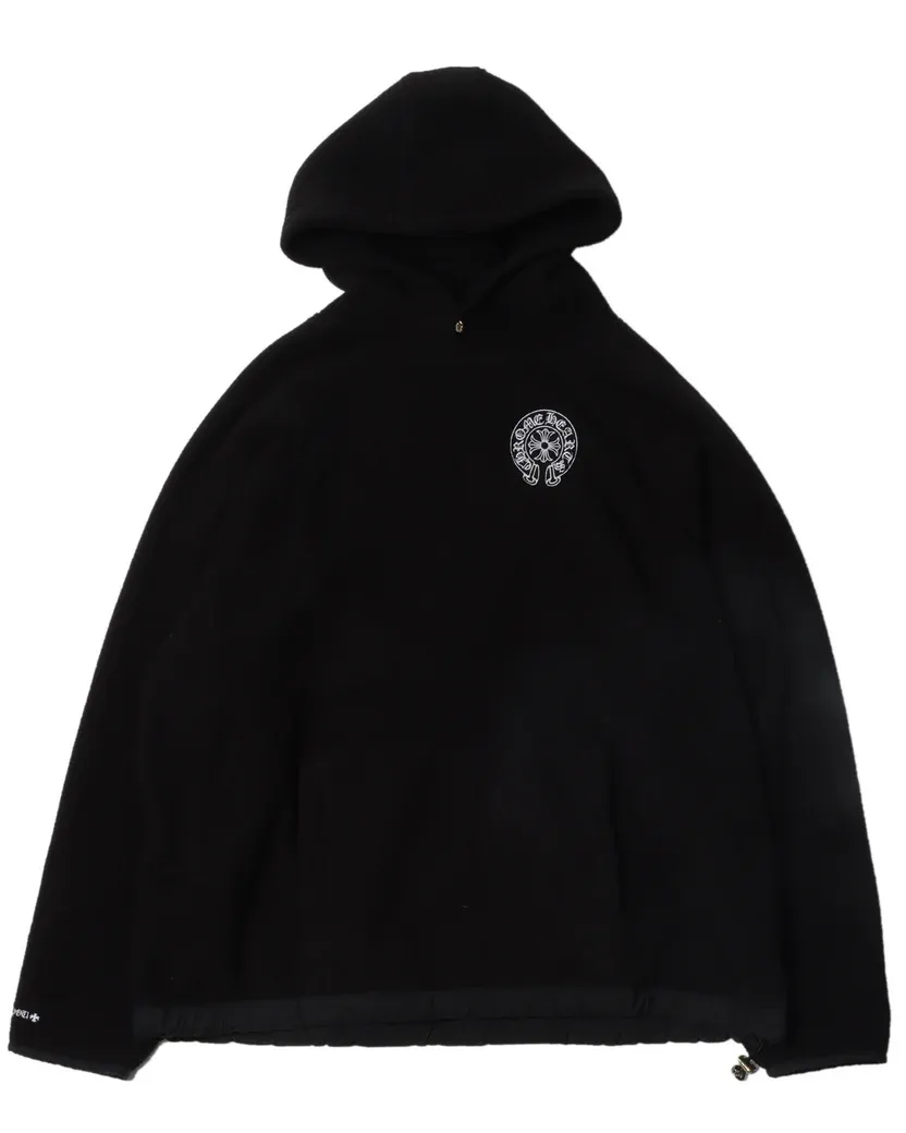 Chrome Hearts Fleece Horseshoe Logo Hoodie Chrome Hearts Fleece Horseshoe Logo Hoodie