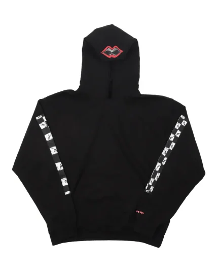 Chrome Hearts Matty Boy Lips Patch Hoodie Black