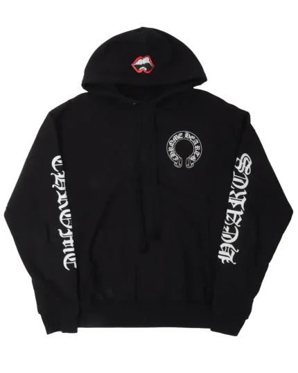Chrome Hearts Matty Boy Horseshoe Chomper Logo Hoodie