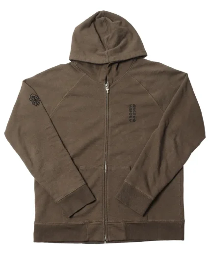 Chrome Hearts Thermal Zip Up Hoodie