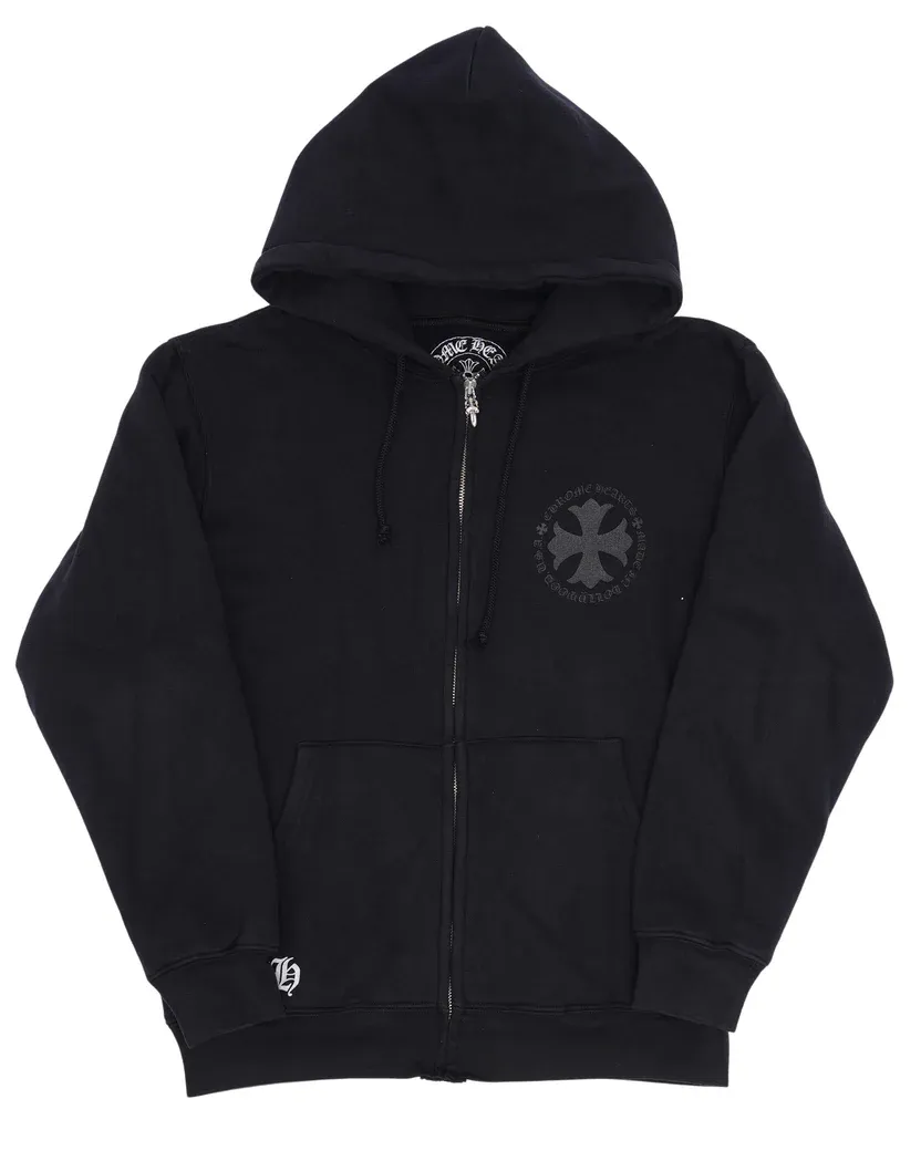 Chrome Hearts Vintage Horseshoe Patch Hoodie Chrome Hearts Vintage Horseshoe Patch Hoodie