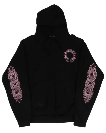 Chrome Hearts Friends & Family Script Logo Hoodie