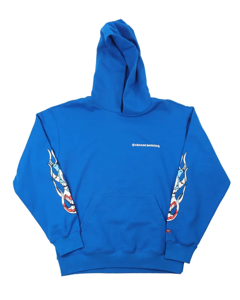 Chrome Hearts Matty Boy 'SPACE' Logo Hoodie Blue Chrome Hearts Matty Boy 'SPACE' Logo Hoodie Blue