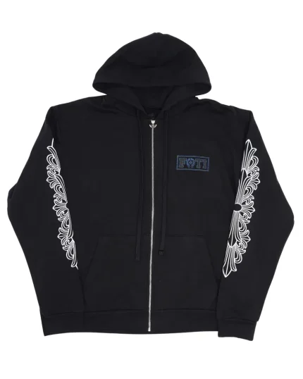 Chrome Hearts Foti Zip Up Hoodie