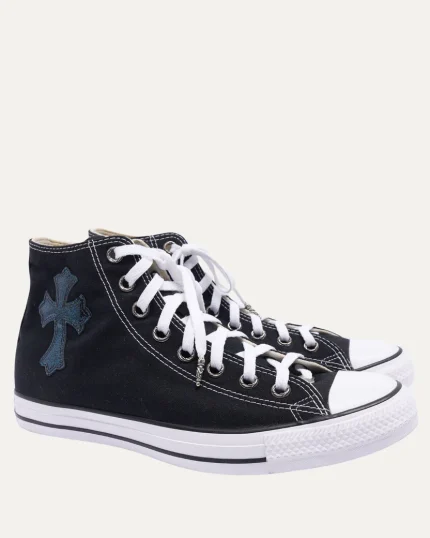 Chrome Hearts Converse Chuck Taylor Cross Patch Sneakers