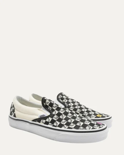 Chrome Hearts Matty Boy 99 Eyes Vans Slip On Sneakers