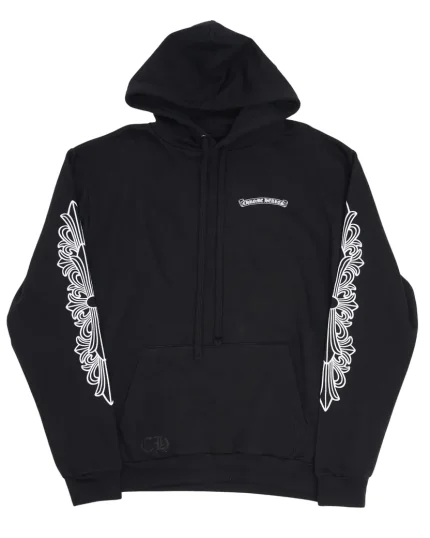 Chrome Hearts Eyechart Dagger Logo Hoodie