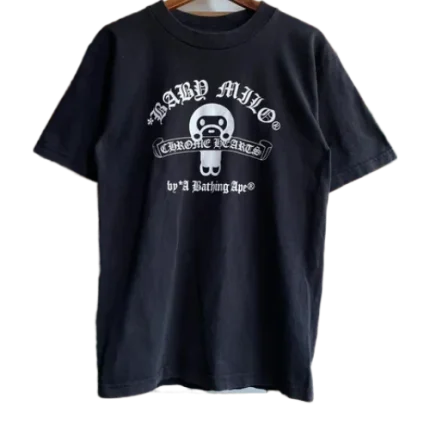 2009 Bape Chrome Hearts Baby Milo Tee
