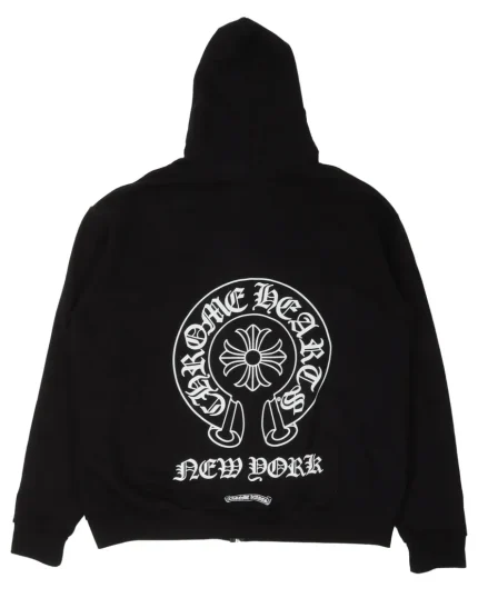 Chrome Hearts Horseshoe Zip Up Hoodie