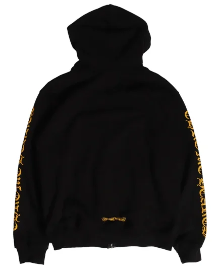 Chrome Hearts Dagger Logo Zip-Up Hoodie