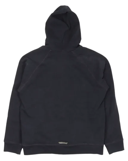 Chrome Hearts Cemetery Cross Patch Paper Jam Zip Up Hoodie