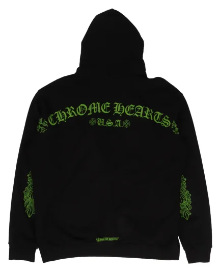 Chrome Hearts Friends & Family Script Logo Hoodie