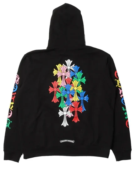 Chrome Hearts Multicolor Cross Hoodie