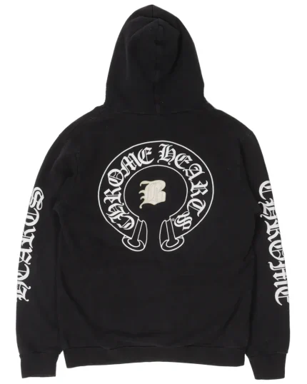 Chrome Hearts Bella Hadid "B" Patch Hoodie