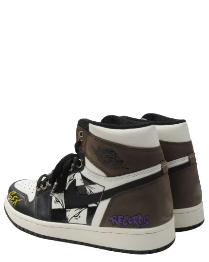 Chrome Hearts Matty Boy Hand Painted Air Jordan 1