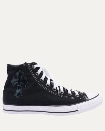 Chrome Hearts Converse Chuck Taylor Cross Patch Sneakers