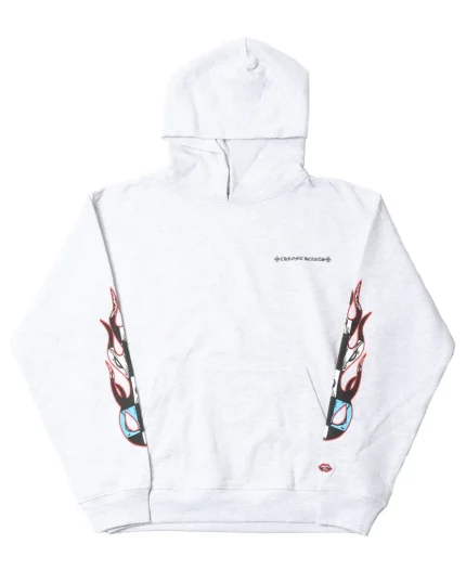 Chrome Hearts Grey Matty Boy "Brain" Hoodie