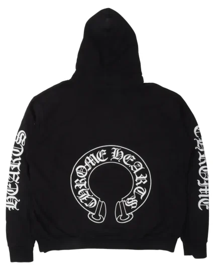 Chrome Hearts Matty Boy Horseshoe Chomper Logo Hoodie