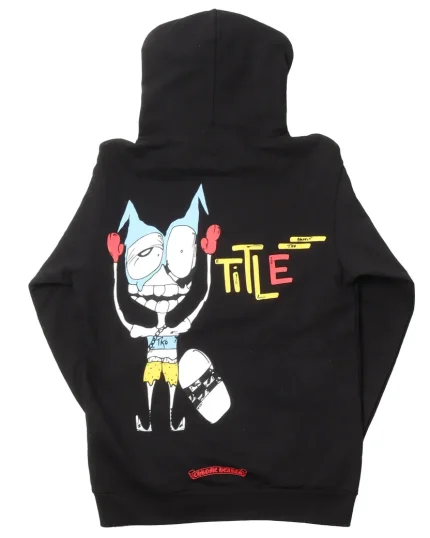 Chrome Hearts Matty Boy "Respect The Title" Zip Up Hoodie