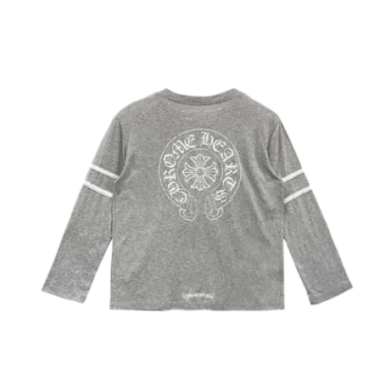 Chrome Hearts 33 Horseshoe Logo Long Sleeve Tee