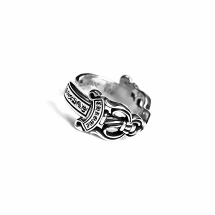 CH DOUBLE DAGGER RING