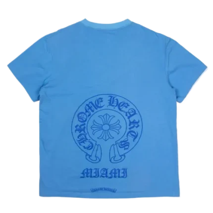 Chrome Hearts MIAMI Exclusive Blue T-Shirt