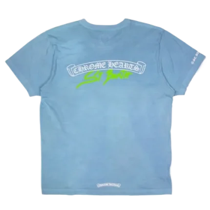 Chrome Hearts Blue St-Barth Exclusive T-Shirt