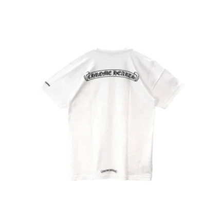 White Chrome Hearts Shirt Shoe Logo