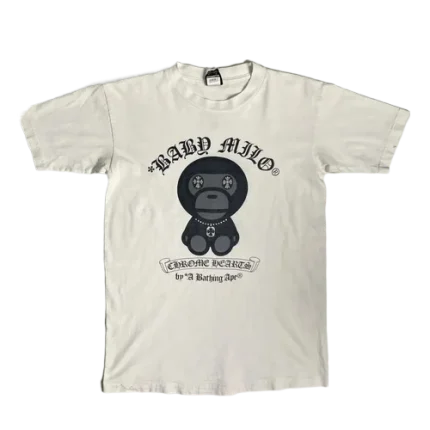 Bape x Chrome Hearts Baby Milo Tee