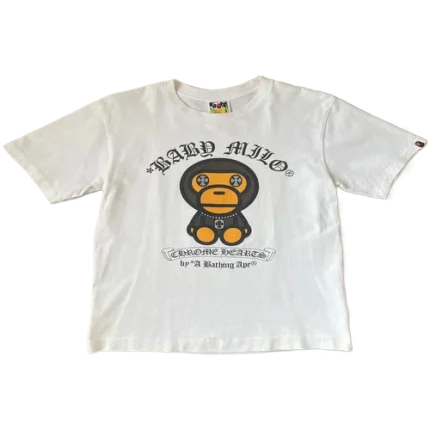 Bape x Chrome Hearts Baby Milo Tee