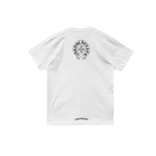 Black-Neck-Script-Logo-Short-Sleeve-Tee-1 Chrome Hearts White Short Sleeve T Shirt