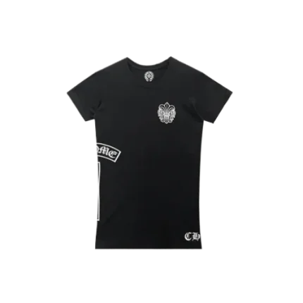 Chrome Hearts TBar Fleur Logo Short Sleeve T Shirt