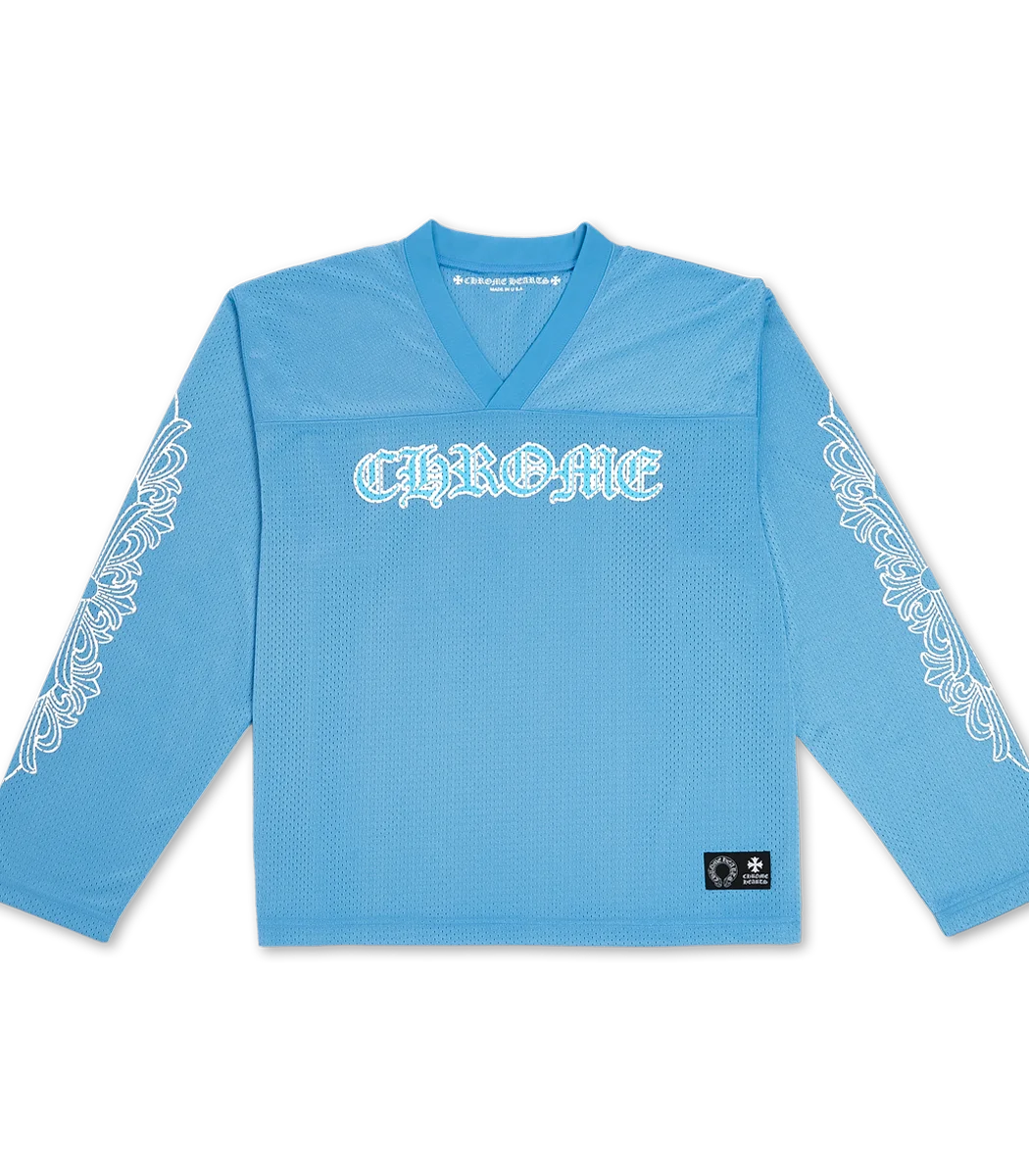 CH-Mesh-Warm-Up-Jersey Chrome Hearts Mesh Warm Up Jersey