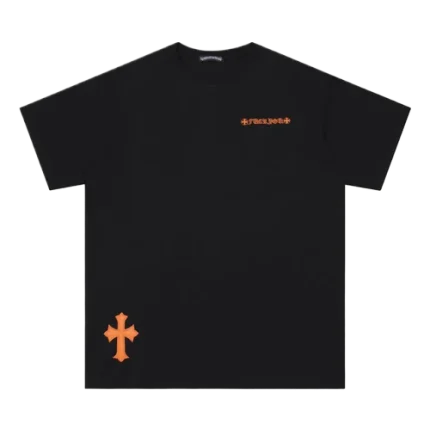 Chrome Heart 3 Color Cross T-Shirt Black