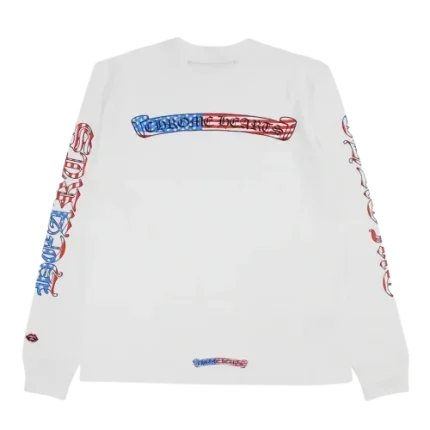 Chrome Hearts Americana Logo Long Sleeve T-Shirt