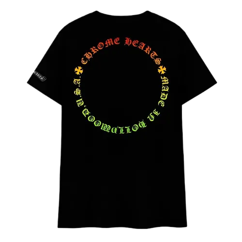 CHROME-HEARTS-GRADIENT-MADE-IN-HOLLYWOOD-USA-TSHIRT-1 Chrome Hearts Made In Hollywood USA T-Shirt