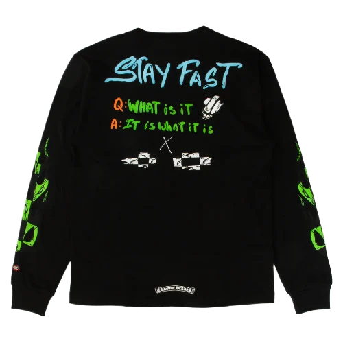 CHROME-HEARTS-NYFW-SEX-RECORDS-LS-TEE-Long-Sleeve-1 Chrome Hearts Sex Records LS TEE Long Sleeve T-Shirt