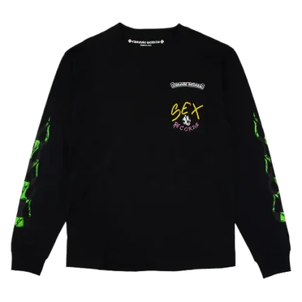 Chrome Hearts Sex Records LS TEE Long Sleeve T-Shirt