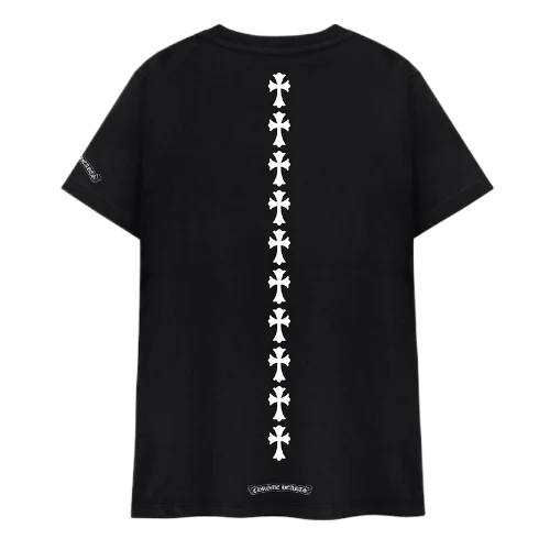 CHROME-HEARTS-SPINE-CROSS-CEMETRY-TSHIRT-1 Chrome Hearts Spine Cross Cemetery T-Shirt
