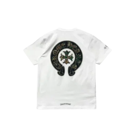 Camouflaged Horse Shoe Short Sleeve T Shirt