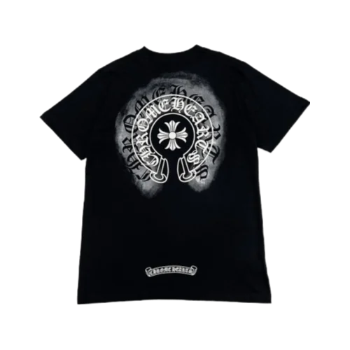 Chrome-Hearts-3D-Horseshoe-Logo-Black-Shirt-1 Chrome Hearts 3D Horseshoe Logo T-Shirt