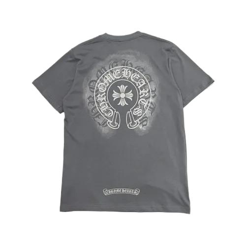 Chrome-Hearts-3D-Horseshoe-Logo-Shirt-1 Chrome Hearts 3D Horseshoe Logo T-Shirt grey