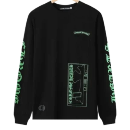 Chrome Hearts Aoyama Black Long Sleeve T-Shirt